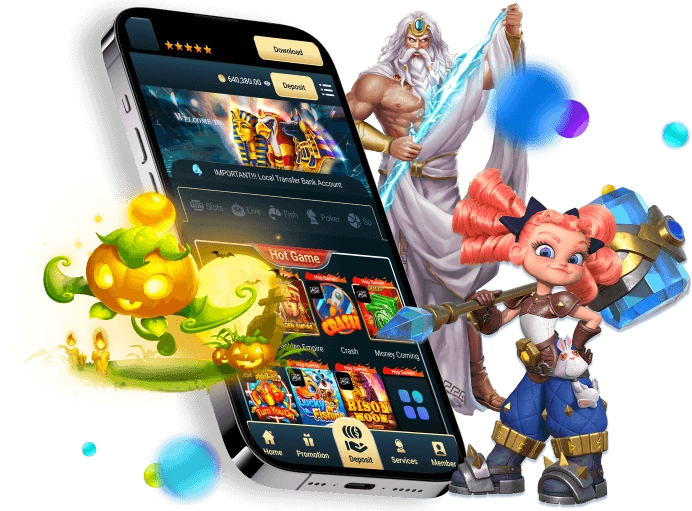 Hình ảnh các loại slot game đa dạng tại 69vin