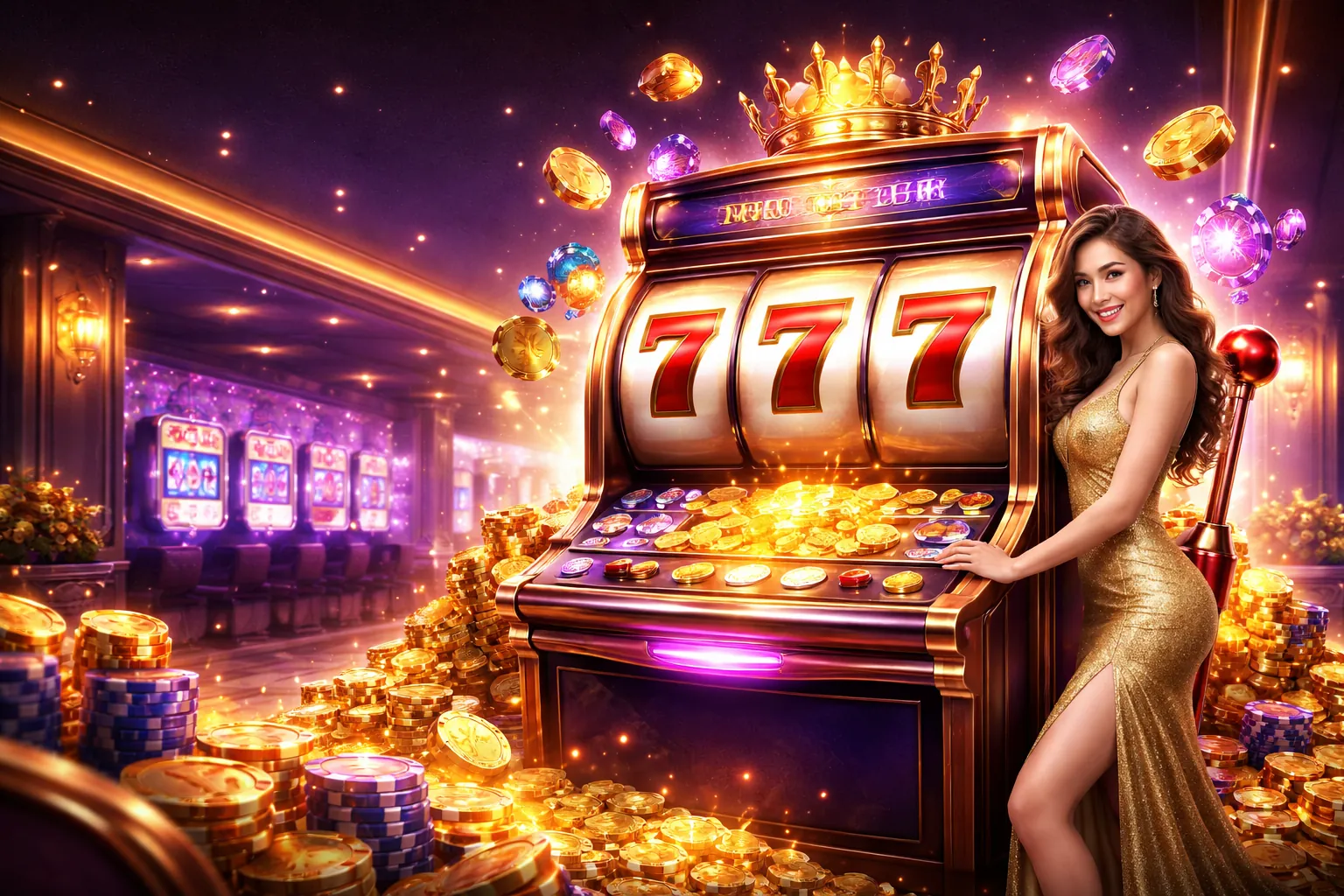 Hình ảnh chính của slot game 69vin link vào với biểu tượng jackpot lớn